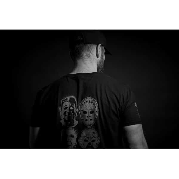 4 Masks T-Shirt Schwarz