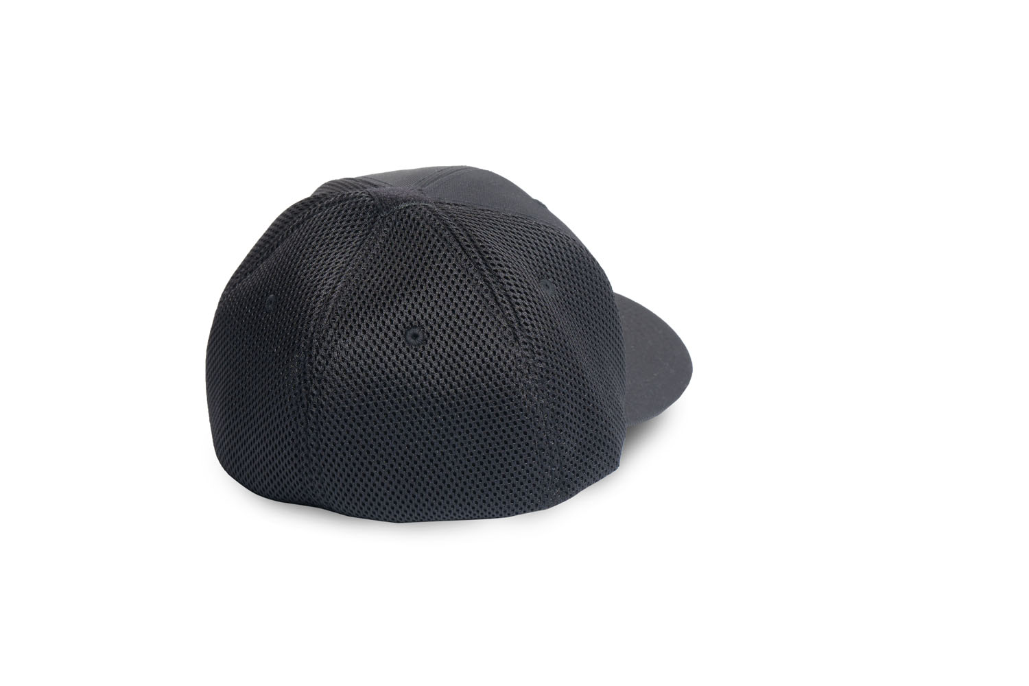 LMSGear Flexfit Mesh Hybrid Cap Black on Black – LMS GEAR