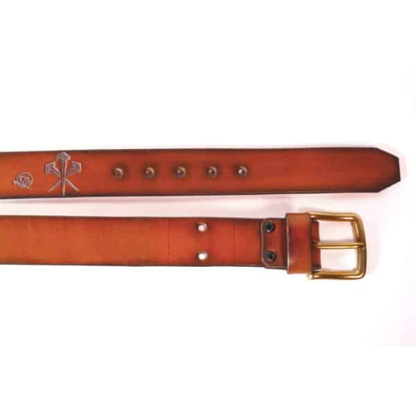 LMSGear X DeeKae's Leatherworkshop THE BELT Pure Brass – Bild 5