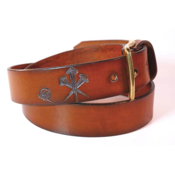 LMSGear X DeeKae's Leatherworkshop THE BELT Pure Brass – Bild 2