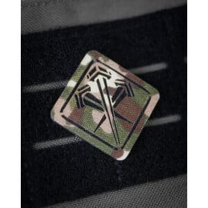 Logo Nails IR Lasercut Patch Multitarn